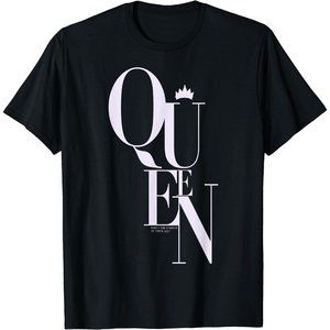 Disney Big & Tall Snow White Evil Queen Quote Graphic T-Shirt Black 3XLT